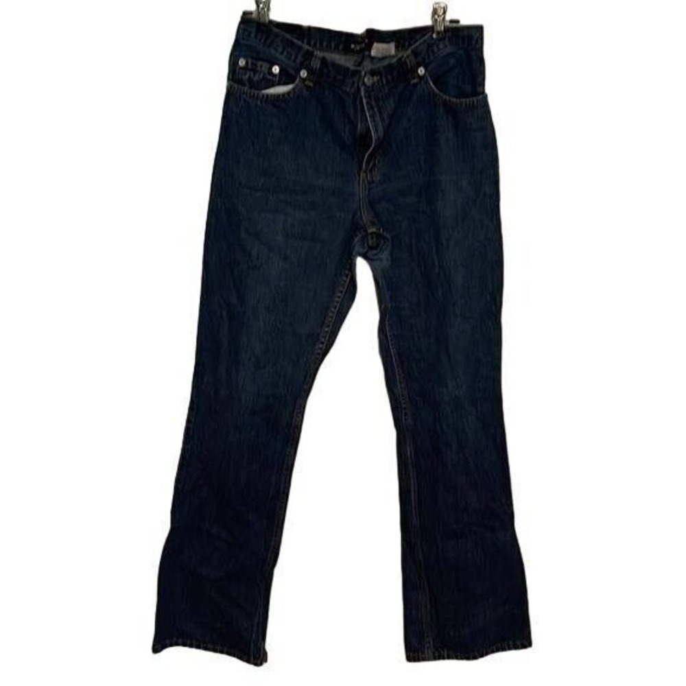 Buffalo David Bitton Dark Wash Bootcut Classic Minimalist Cotton‎ Rodeo Jeans 31